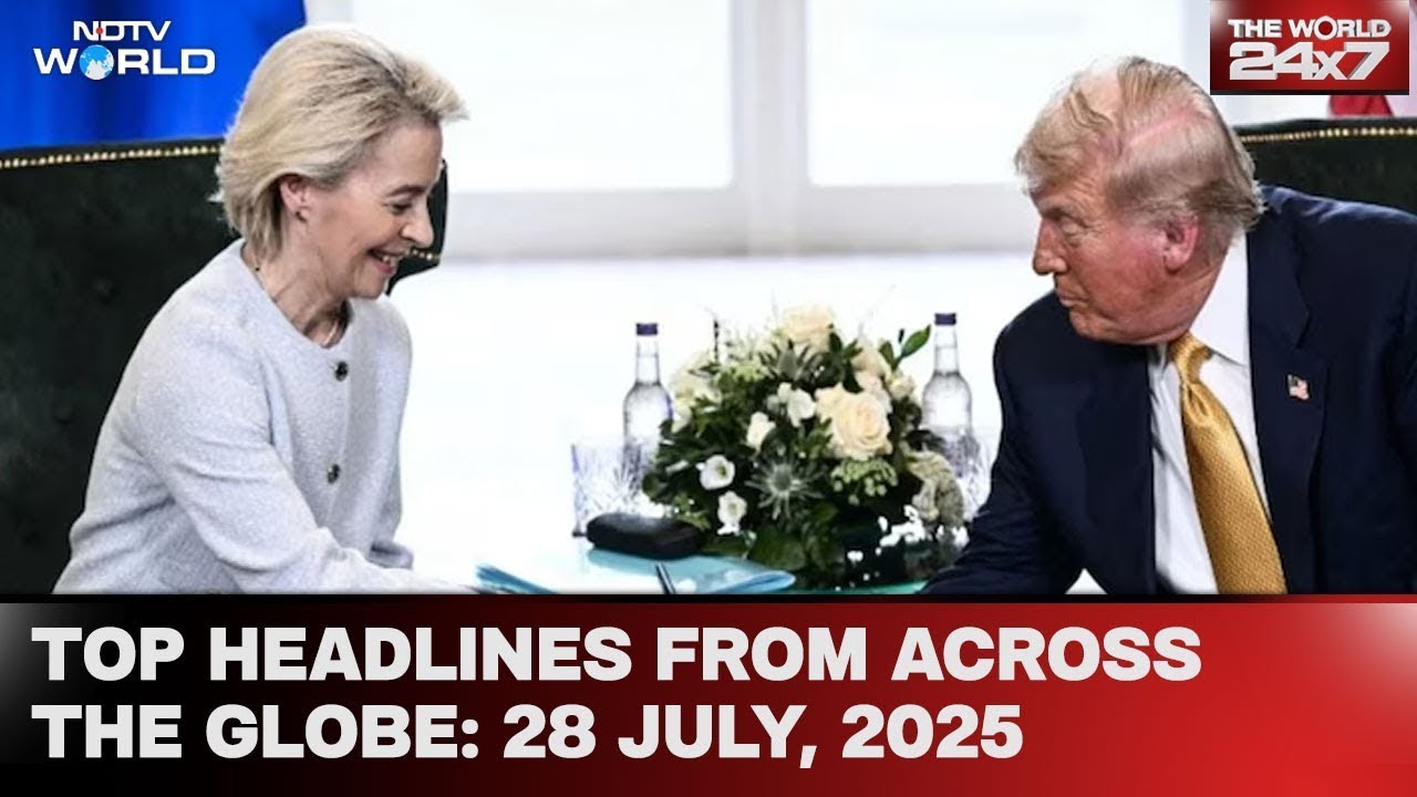 Video: Trump Strikes 'Biggest-Ever' Trade Deal With European Union | Top Headlines: 28 July, 2025