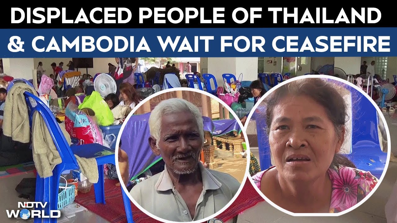 Video: Thailand Cambodia Clash | Thai & Cambodians Wait For Ceasefire News As They Want To Go Home