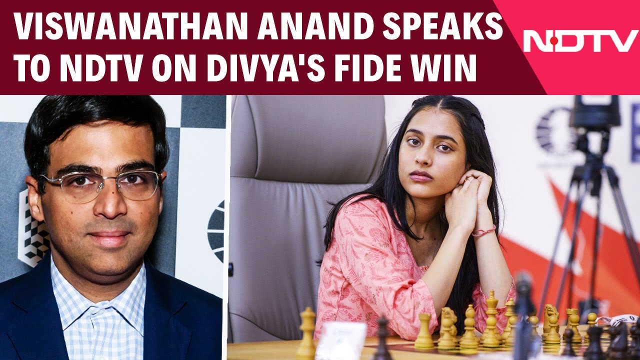 Divya Deshmukh Wins FIDE Women World Cup, Vishy Anand Speaks To NDTV