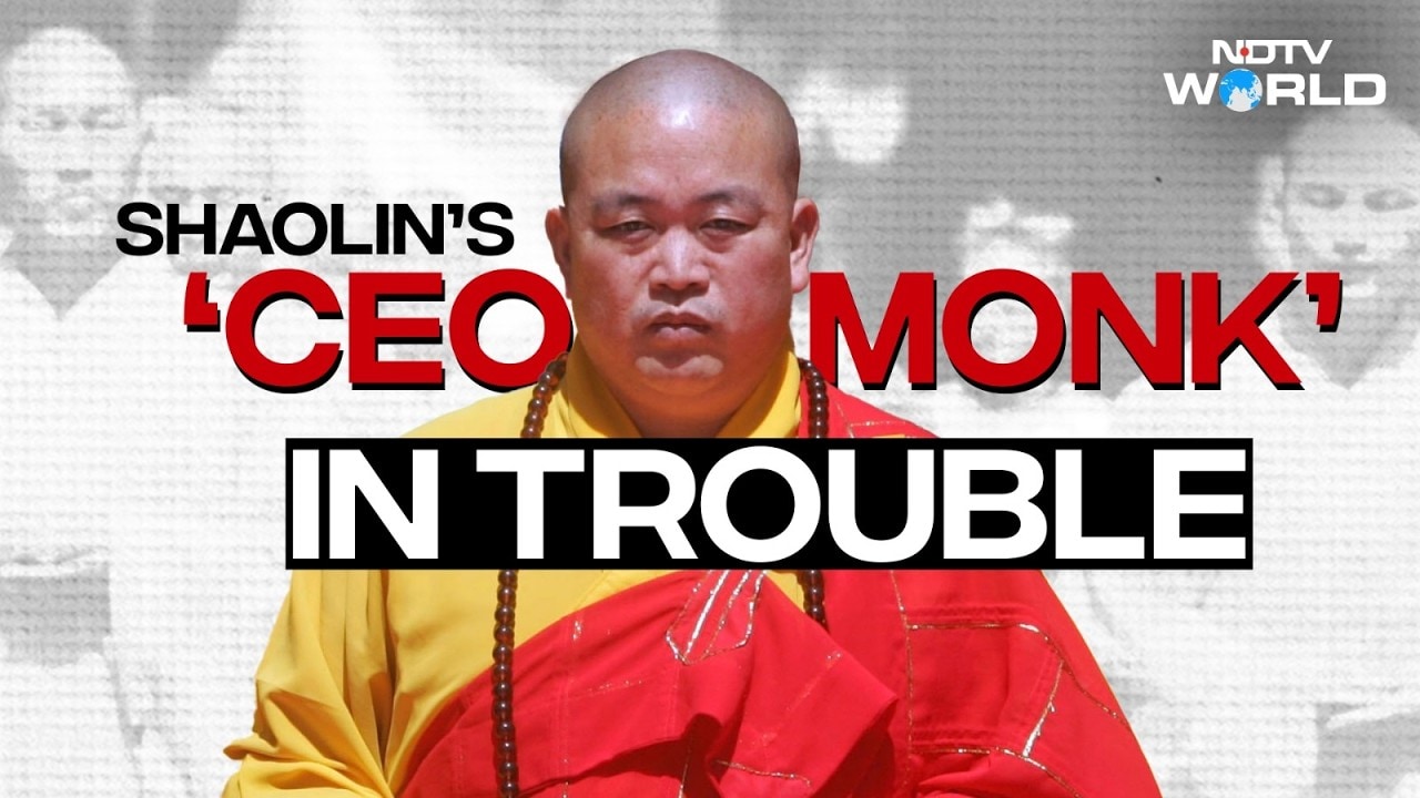 Video: China's 'CEO Monk' Of Famous Shaolin Temple Under Probe For Embezzling Funds