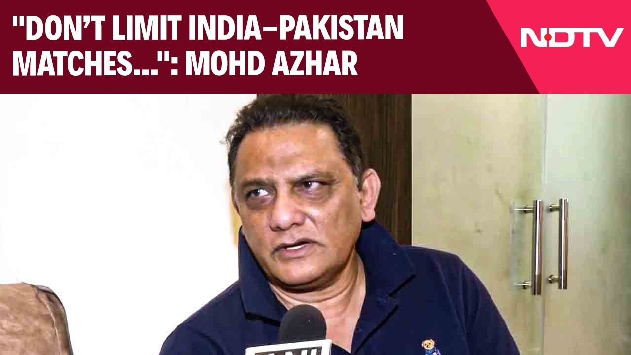 Don’t Limit India-Pakistan Matches To ICC Tournaments Only: Mohammad Azharuddin