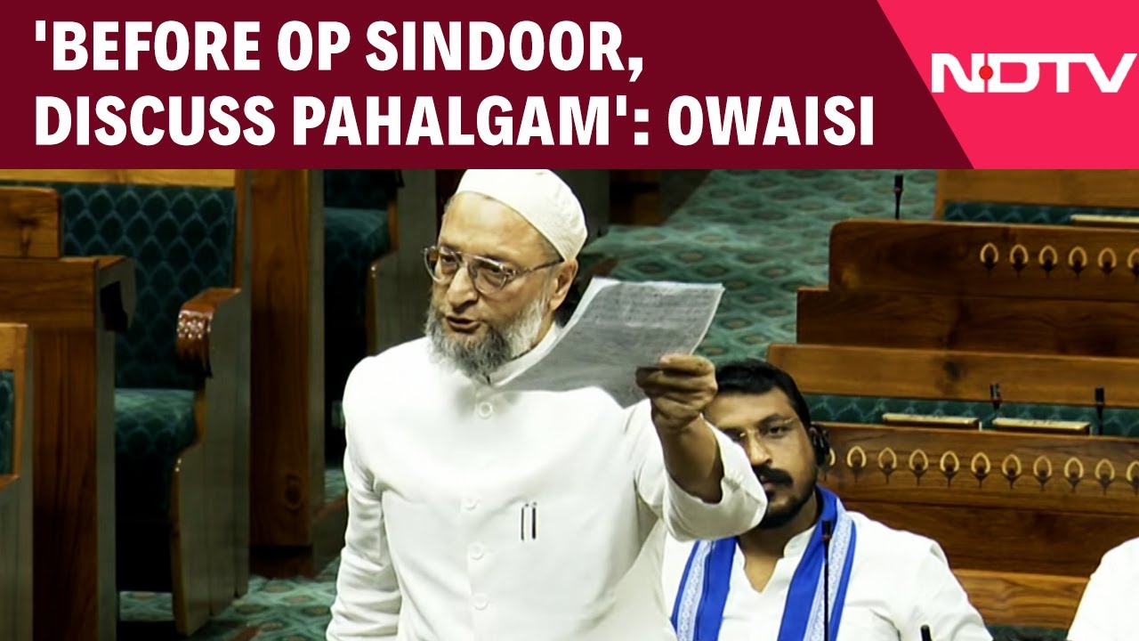 Owaisi Questions Govt’s Strategic Consistency In Lok Sabha