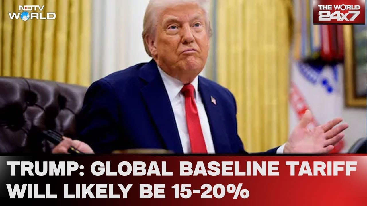 Donald Trump Latest | Global Tariff Rates Likely To Be Set At 15% To 20%: Trump Says