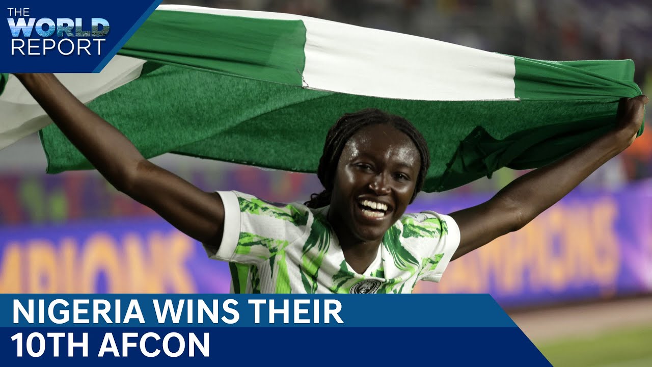 Afcon 2025 News | Women's Afcon 2025: Nigerian Team Receives Hero's Welcome After Win