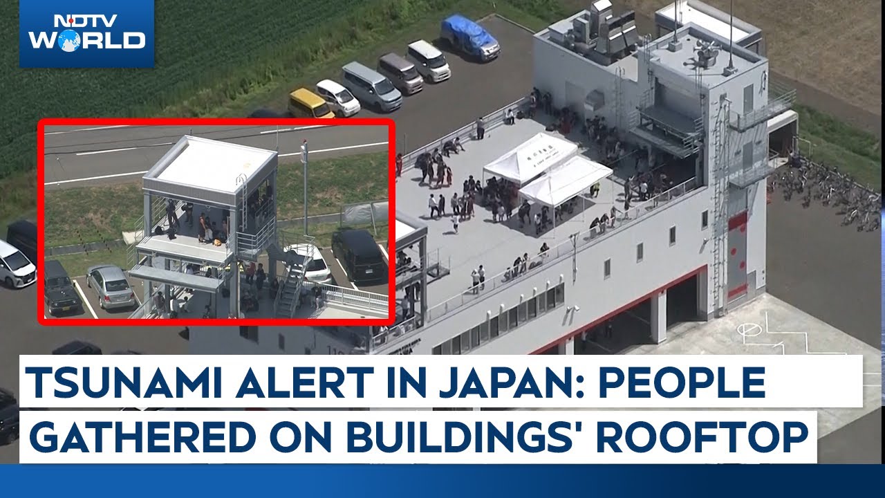 Tsunami Japan | People Sought Higher Ground After Tsunami Alert In Japan | Russia Earthquake