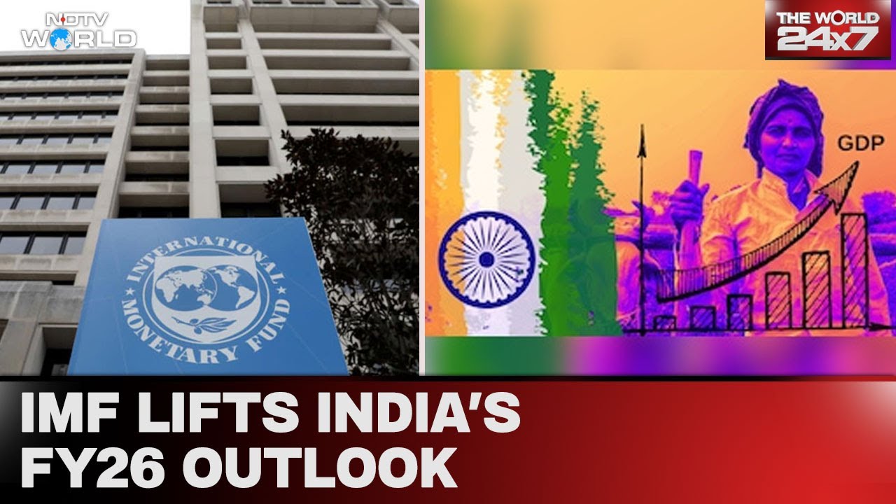 Video: IMF News | IMF Raises India's GDP Growth Projection By 20 BPS For FY26