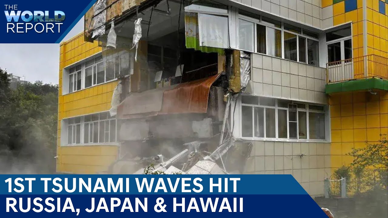 Video: Russia Earthquake | Massive 8.8 Magnitude Earthquakes Jolts Russia's Far East
