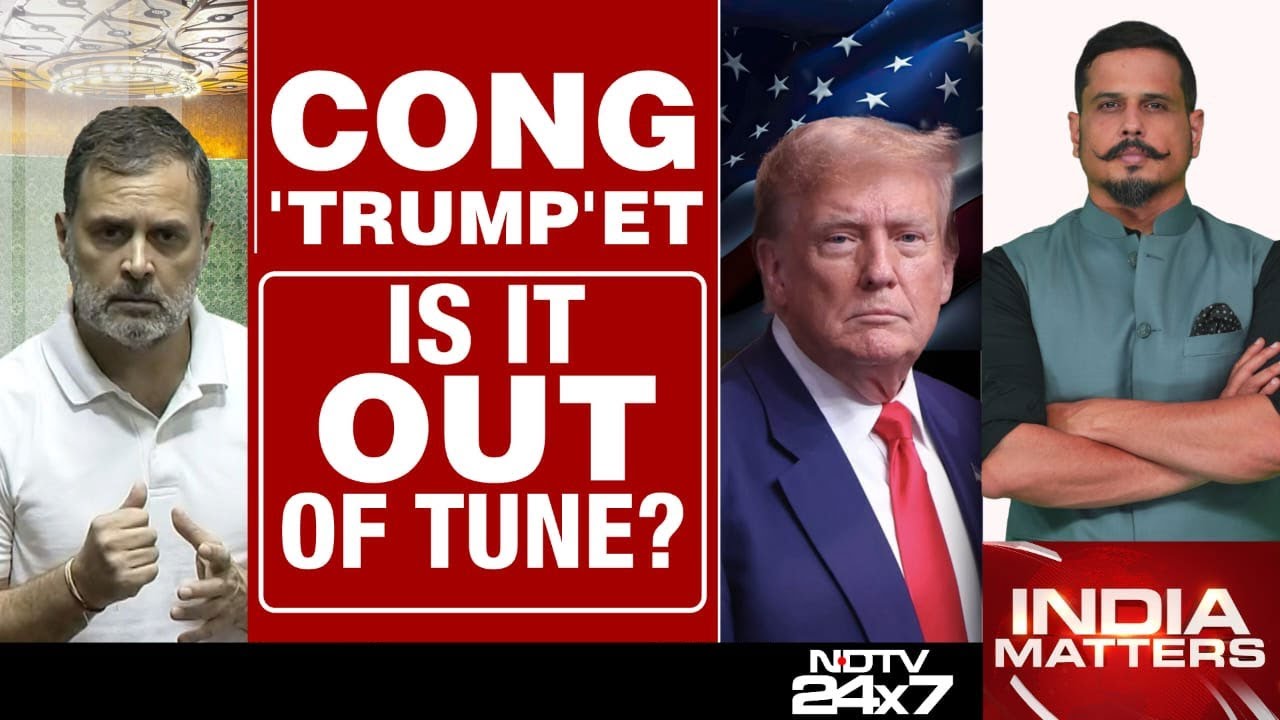 Trump Tariffs | Indian Economy Dead: Rahul Blows His 'Trump'et