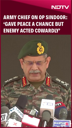 Gen Dwivedi Praises Operation Sindoor’s Decisive Strikes, Condemns Pakistan’s Cowardice