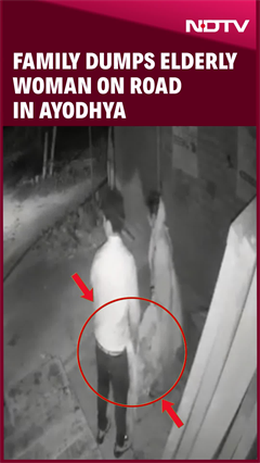 Heart-Wrenching Moment: Family Abandons Sick Elderly Woman Late At Night In Kishun Daspur, Ayodhya