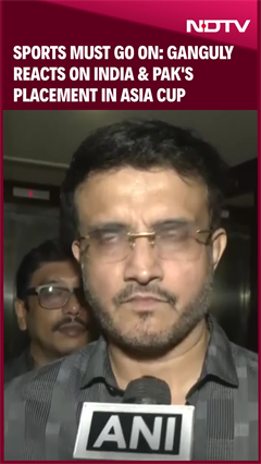 Video: Terrorism Must Not Happen, But Sports Must Go On, Says Sourav Ganguly On India vs Pak In Asia Cup