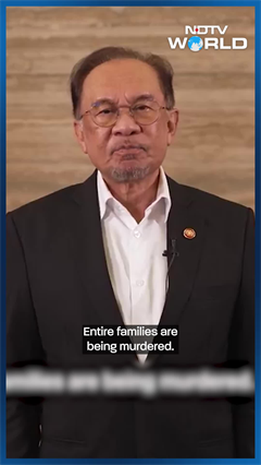 Malaysia "Calls On World Leaders" To Restrain Israel