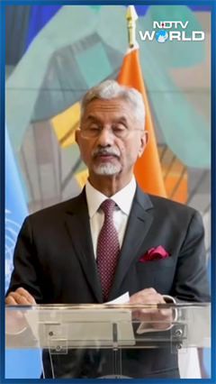 Jaishankar Talks Tough On Terrorism, Slams Proxies & Nuclear Blackmail In His UN Address