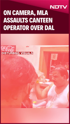 On Camera, Sena MLA Assaults Canteen Operator Over Dal