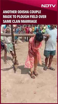 Video: Another Odisha Couple Tied To A Plough, Paraded For Marrying Within Same Clan