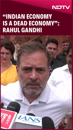 Trump Tariffs | Rahul Gandhi Echoes Trump's Remarks: "India Is A Dead Economy"