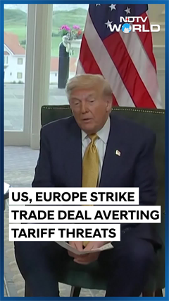 Trump Announces Trade Deal With EU, Calls It The ‘Biggest Deal’ Ever