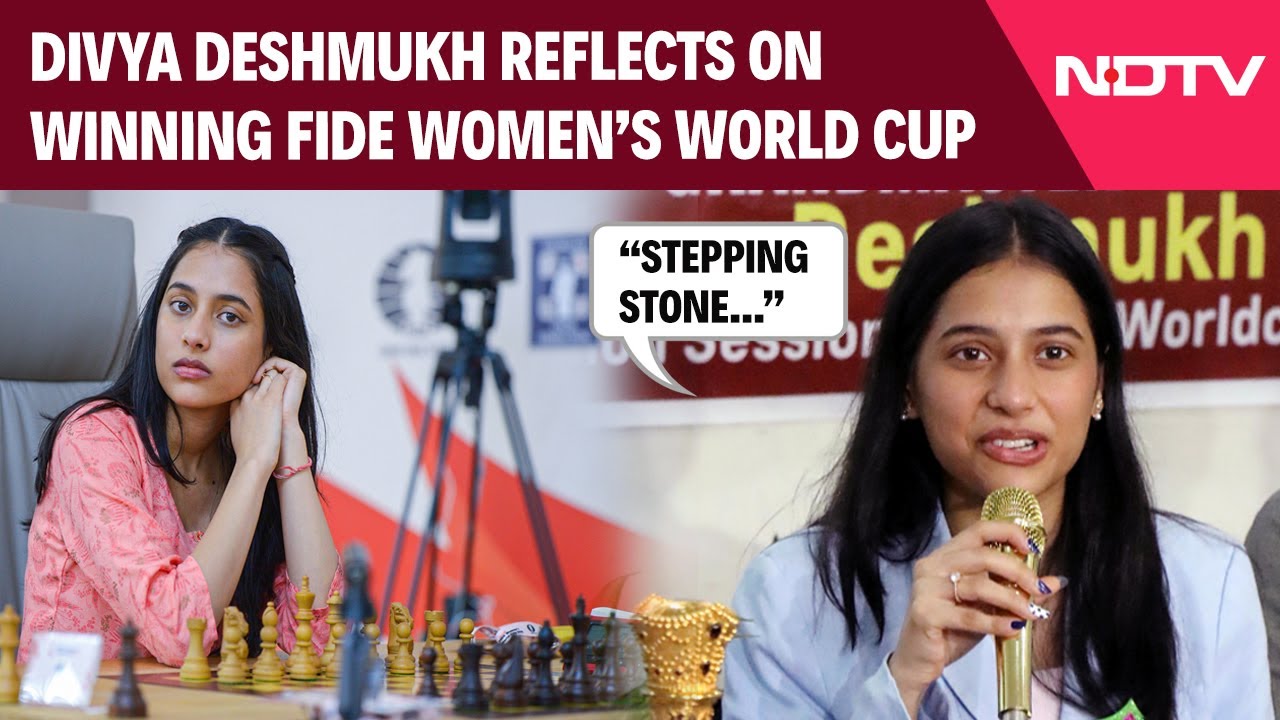 Divya Deshmukh Reflects On Winning FIDE Womens Chess World Cup