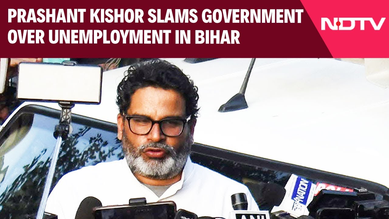 Prashant Kishor Slams Government Over Unemployment In Bihar
