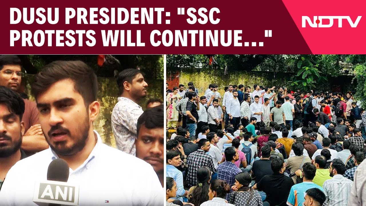 "Protest Will Continue...": DUSU President Protest Against SSC Mismanagement