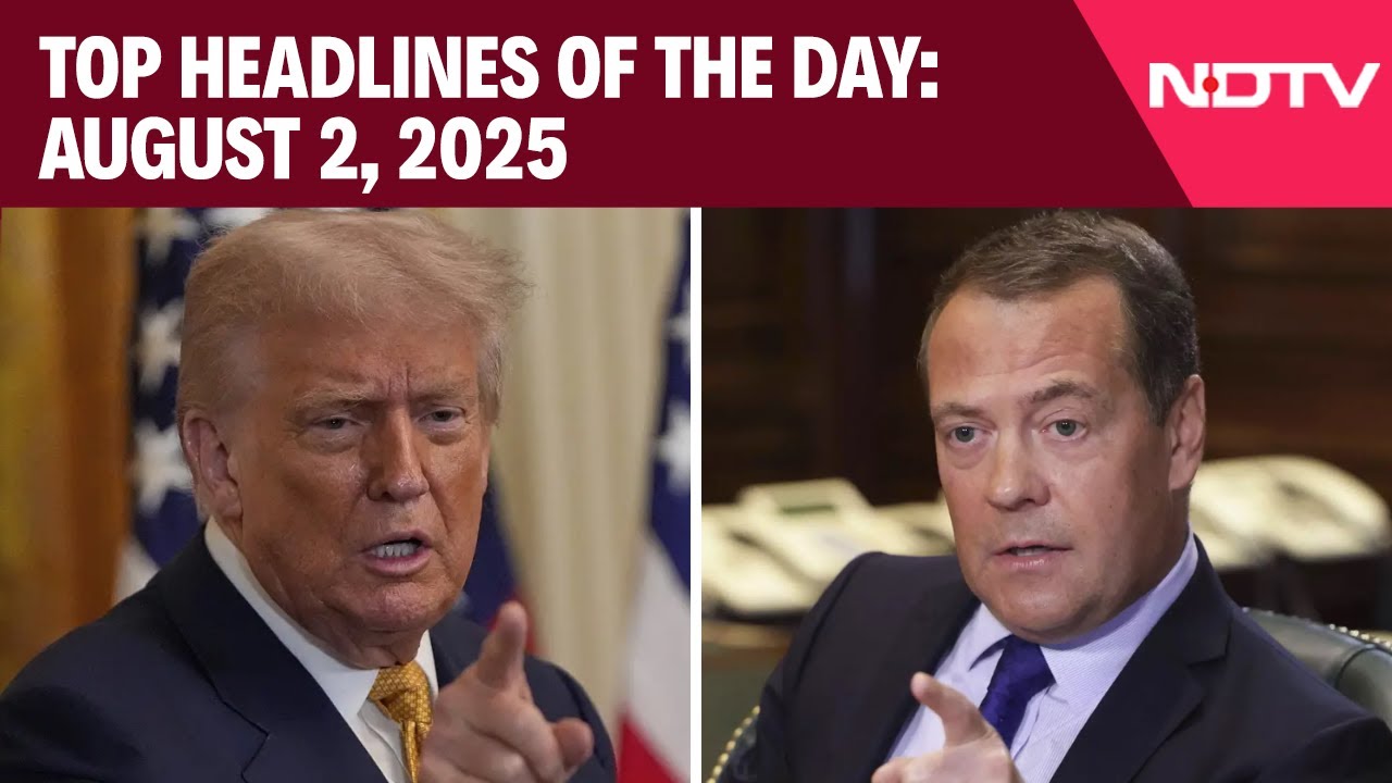 After Putin Aide Medvedev's 'Dead Hand' Threat | Top Headlines Of August 2, 2025