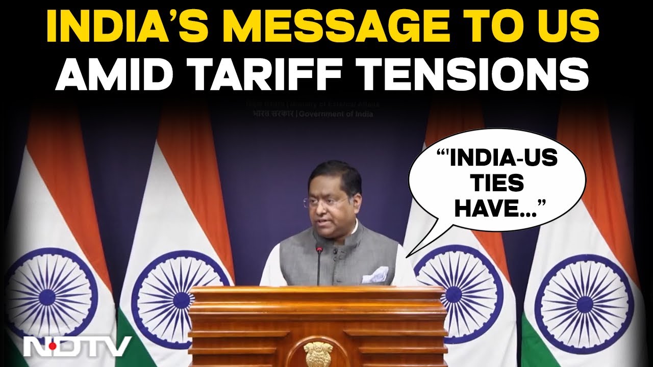 India US Relations | 'Partnership Will Grow': India Stresses Strong Ties With US Amid Trade Tensions