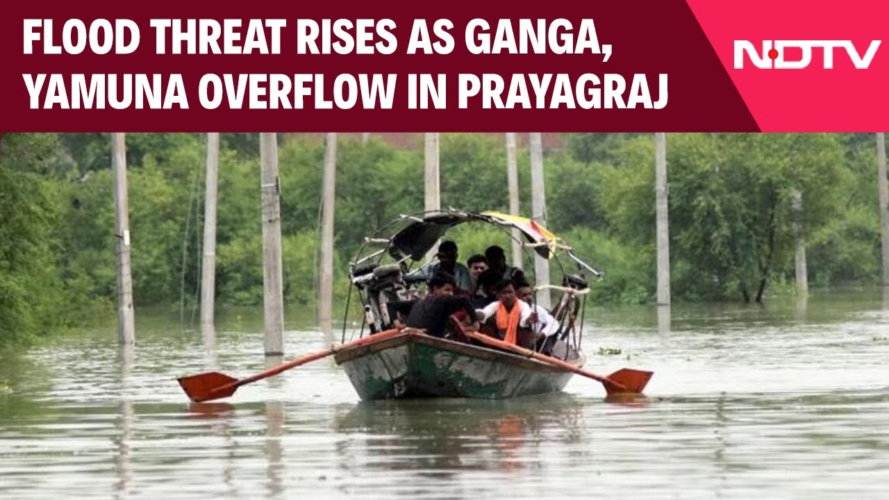 UP Flood | Low-lying Areas In Kanpur Dehat, Prayagraj Inundated As Ganga And Yamuna Continue To Rise