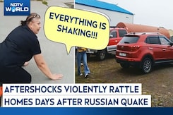 Aftershocks Violently Rattle Homes, Cars Days After Russia Earthquake Aftershocks Violently Rattle Homes, Cars Days After Russia Earthquake