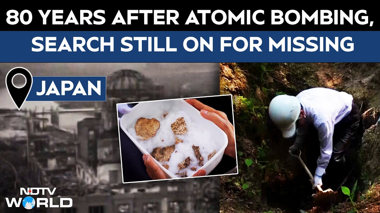 80 Years After Hiroshima Atomic Bombing, Search Still On For Missing In Ninoshima