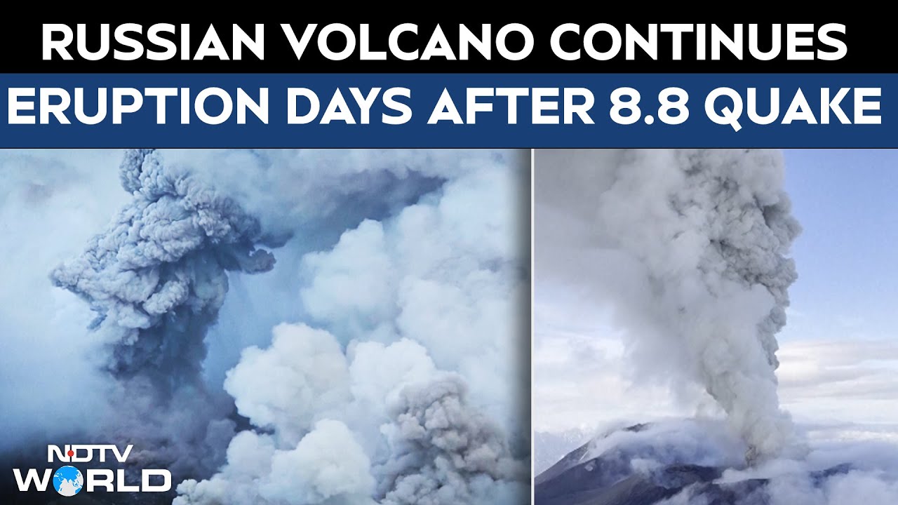 Volcano In Russia’s Far East Continues Eruption, The First In Centuries