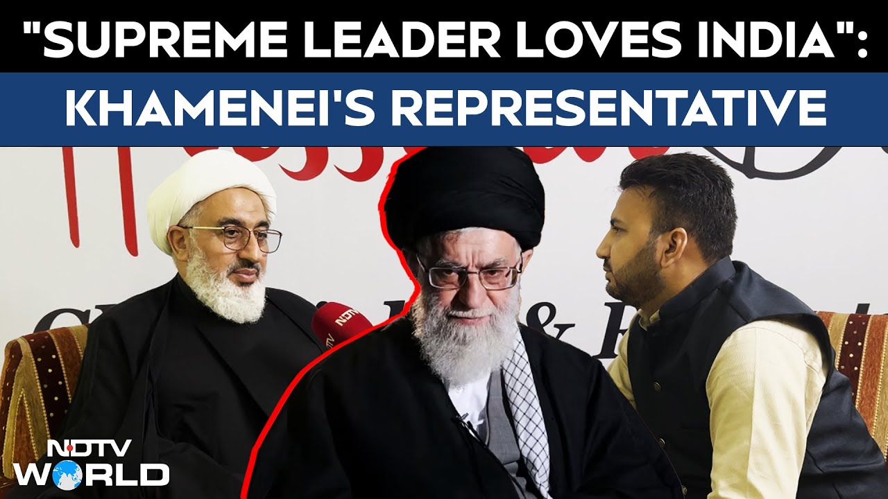 NDTV Exclusive With One Of Only 5 Representatives Of Ayatollah Khamenei