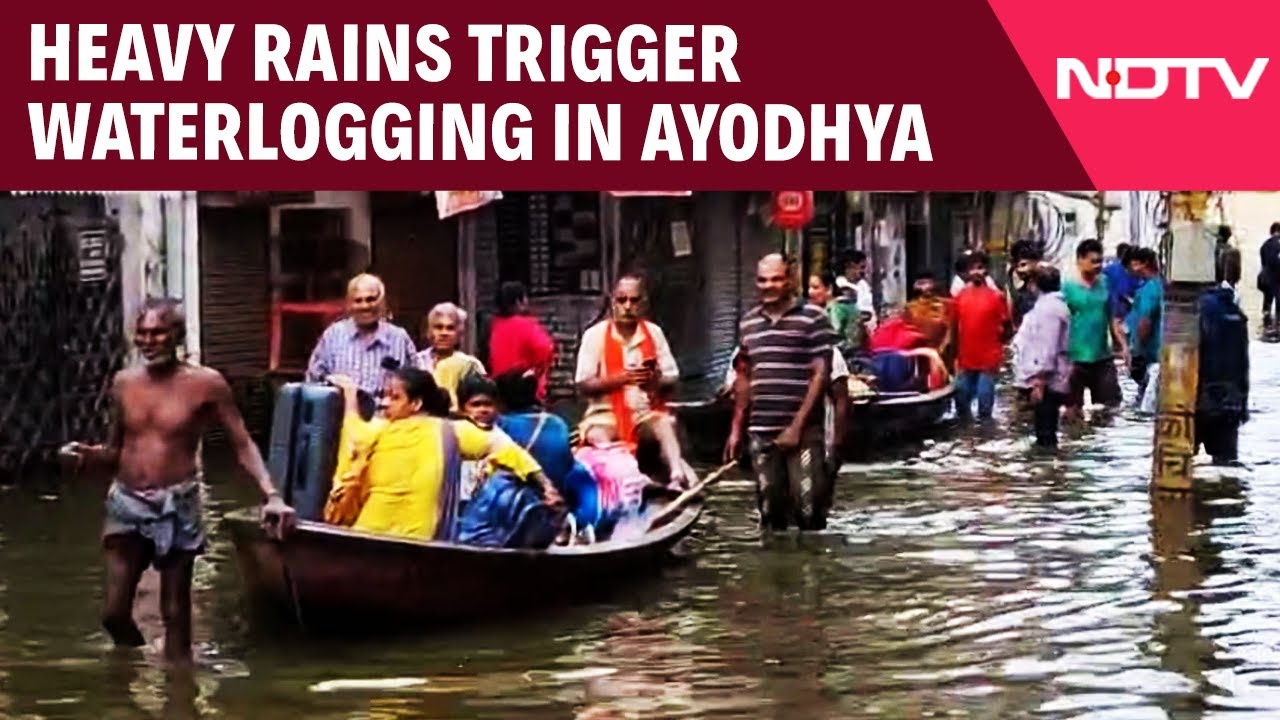 Video: Ayodhya Floods | 'Flooded Homes, No Food': Ayodhya Residents Struggle As Rains Trigger Waterlogging