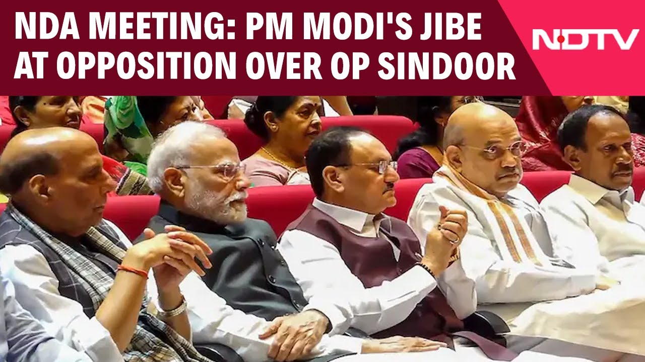 Video: 'Shot Itself In Foot': PM's Jibe At Opposition Over Op Sindoor Debate