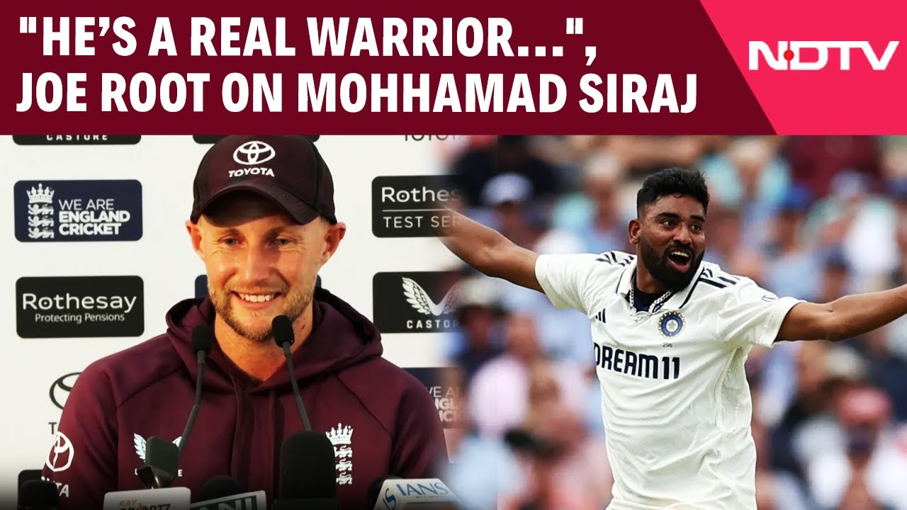 "Hes A Real Warrior...", Joe Root On Mohhamad Siraj