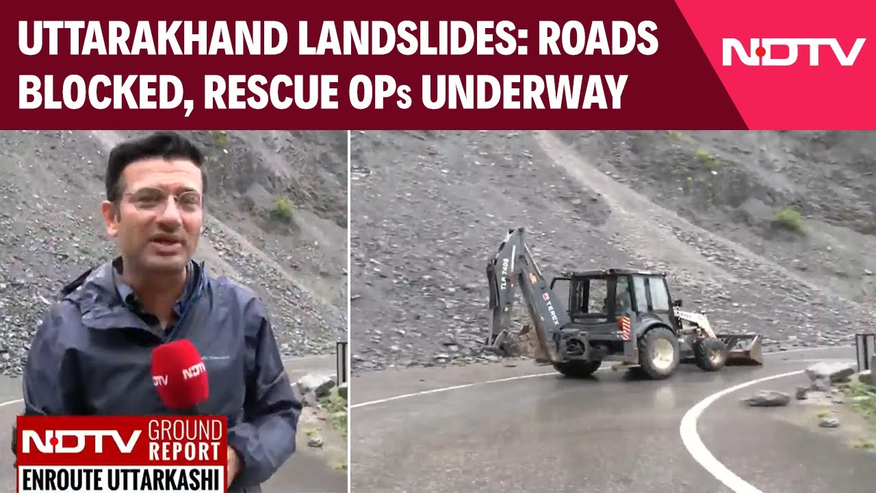 Video: Uttarakhand Ground Report: Red Alert as Landslides and Continuous Rain Block Roads to Uttarkashi