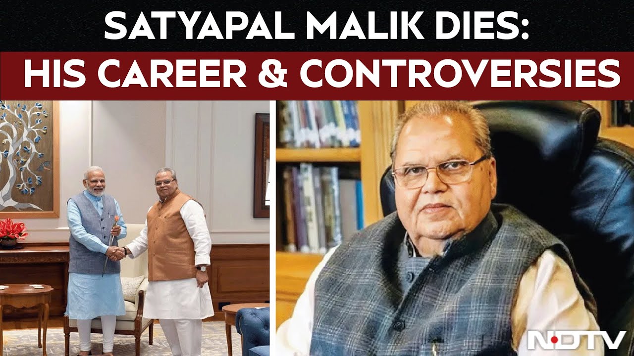 Video: Satyapal Malik, Former J&K Governor Dies, Why His Relationship With BJP Soured After Pulwama Attack