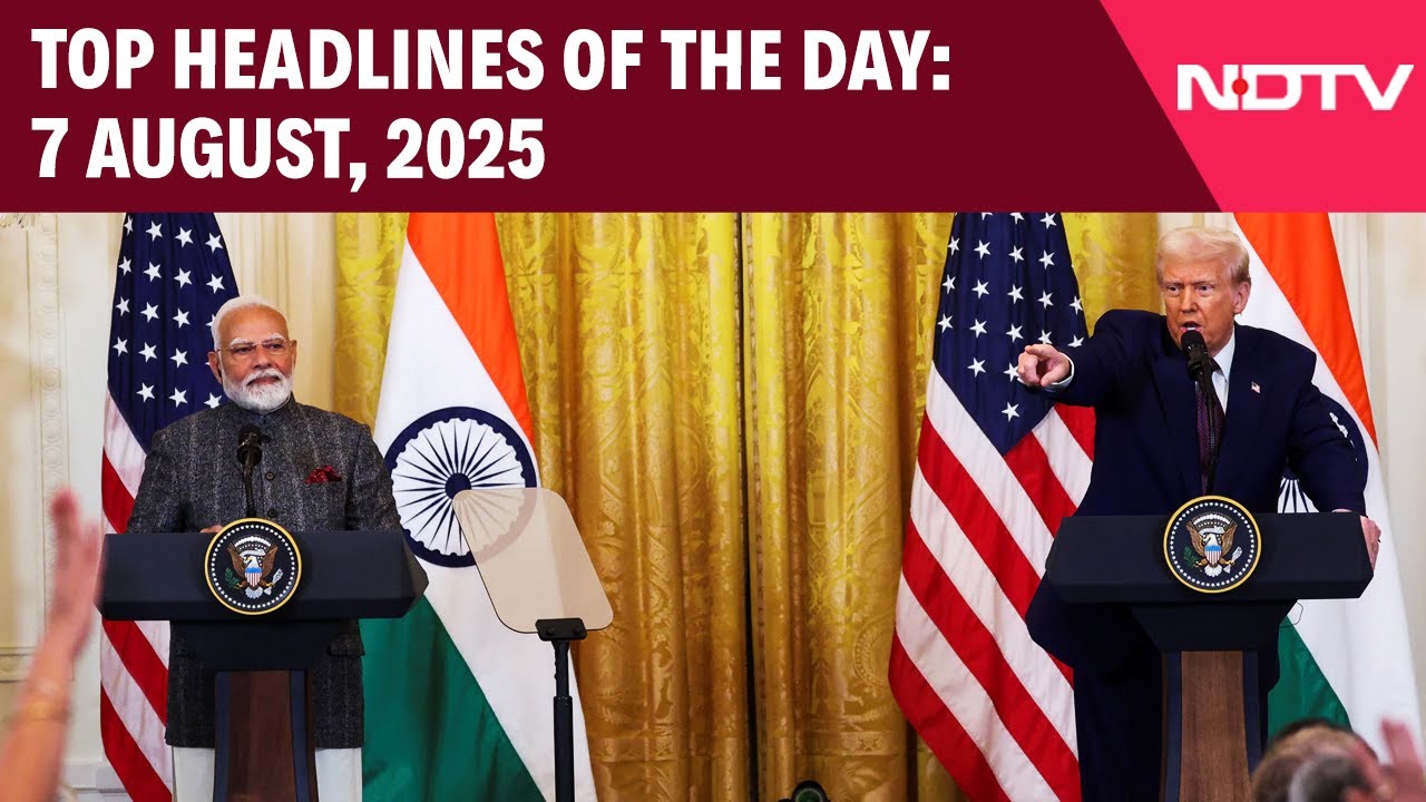 Video: Trump Tariff: Trump Threatens Secondary Sanctions | Top Headlines Of The Day, Aug 07