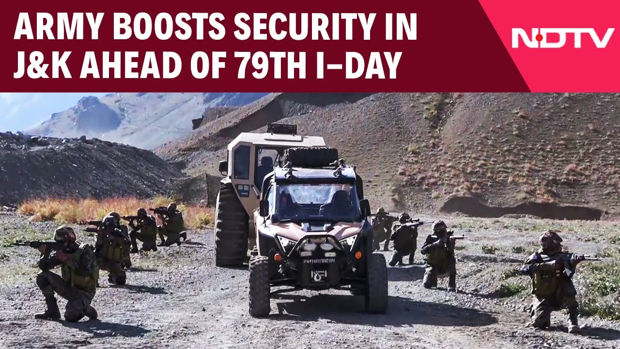 Video: Army Intensifies Security In J&K's Bhaderwah Ahead Of 79th Independence Day