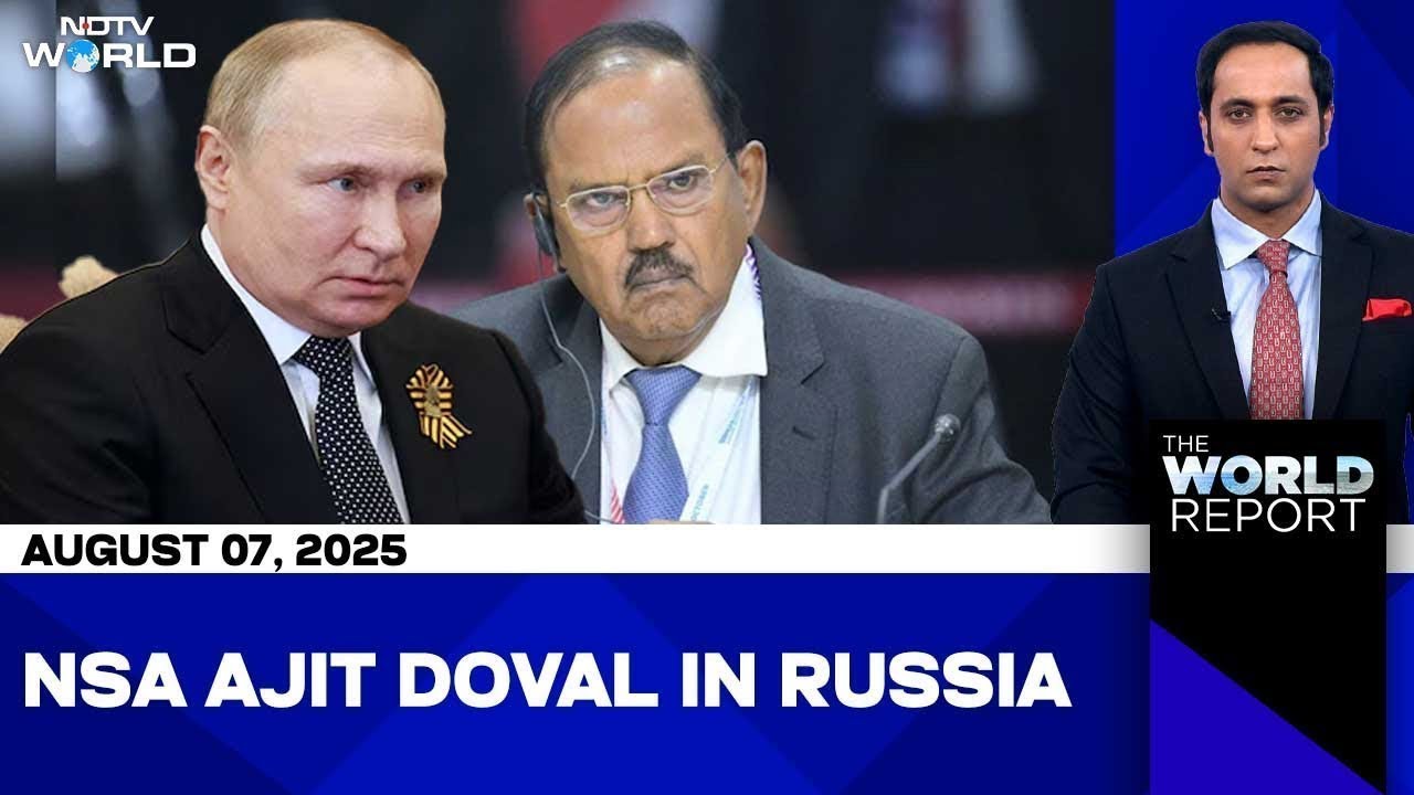 Trump Tariffs Come Into Effect | NSA Ajit Doval in Russia | Apple's US Investment Trump Tariffs Come Into Effect | NSA Ajit Doval in Russia | Apple's US Investment