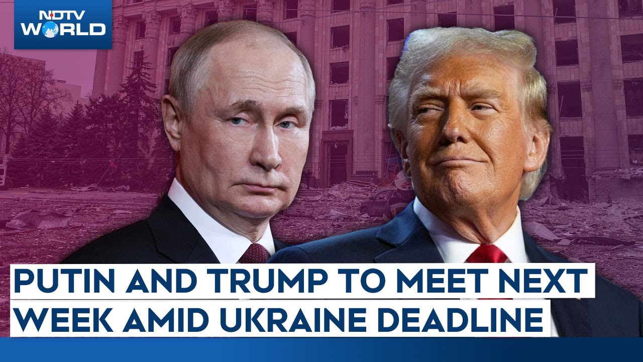 Video: Putin And Trump Agree To Meet Next Week Amid Ukraine Deadline