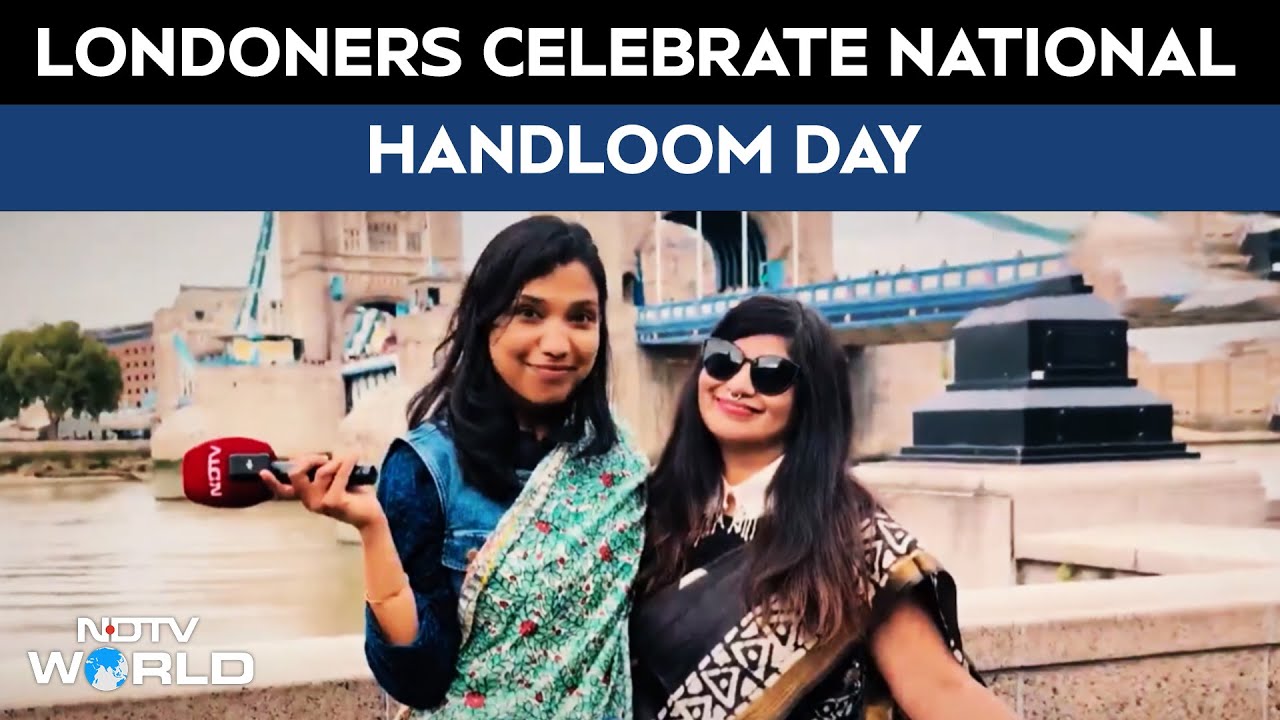 Londoners Celebrate National Handloom Day: 'Wearing Karnataka Special, Modern Twist To My Sari..."