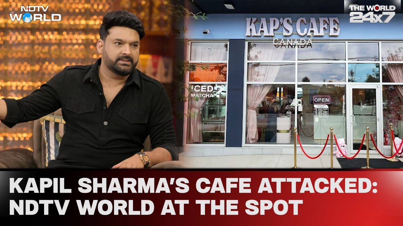 Video : Comedian Kapil Sharma's Cafe Attacked In Canada
