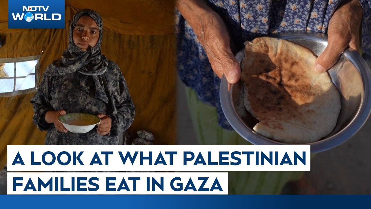 Families In Gaza | A Look At What Palestinian Families Eat In Gaza