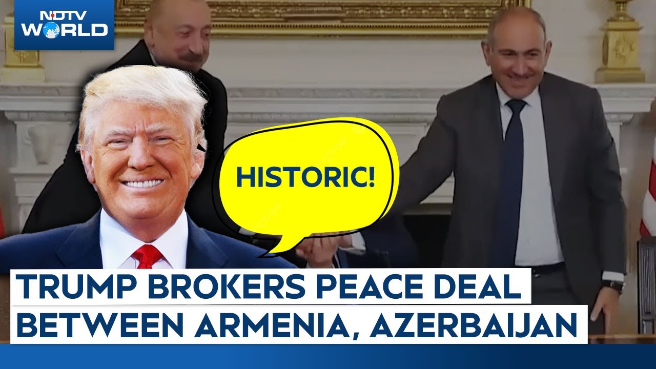"Historic": Trump Brokers Peace Deal Between Armenia, Azerbaijan "Historic": Trump Brokers Peace Deal Between Armenia, Azerbaijan