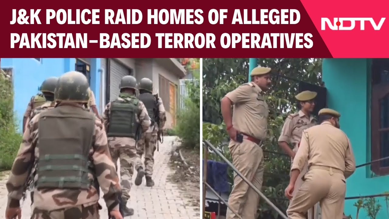 Jammu Kashmir News | J&K Police Raid Homes Of Alleged Pak-Based Terror Operatives In Kishtwar