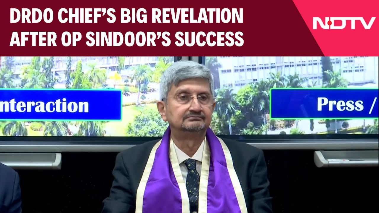 Operation Sindoor News | "BrahMos Was Our Primary Strike Weapon", DRDO Chief On Operation Sindoor
