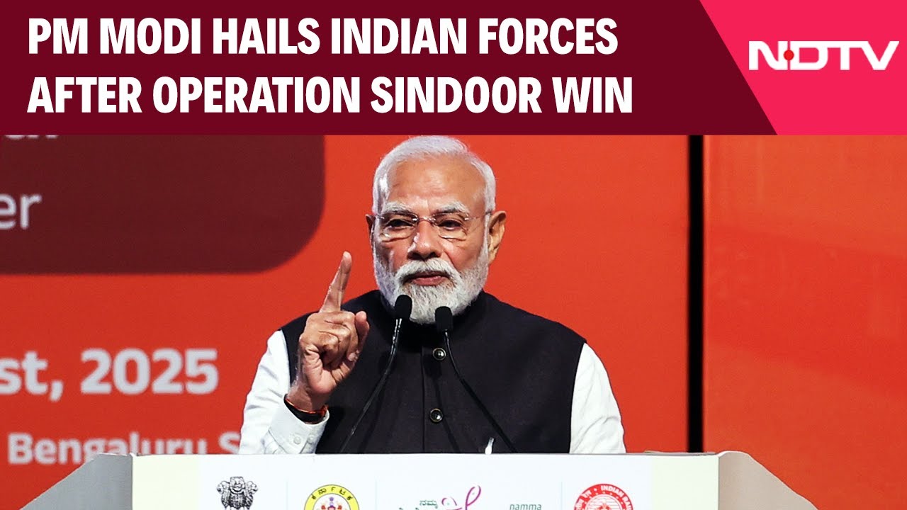 "Brought Pak...To Its Knees": PM Modi's Praises Indian Forces Over Historic Success Of Op Sindoor