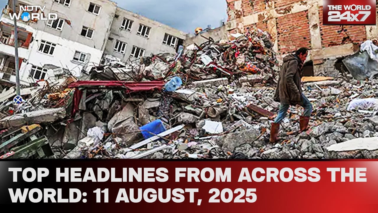 6.1-Magnitude Earthquake Strikes Western Turkey | Top Headlines From Across The World: 11 August