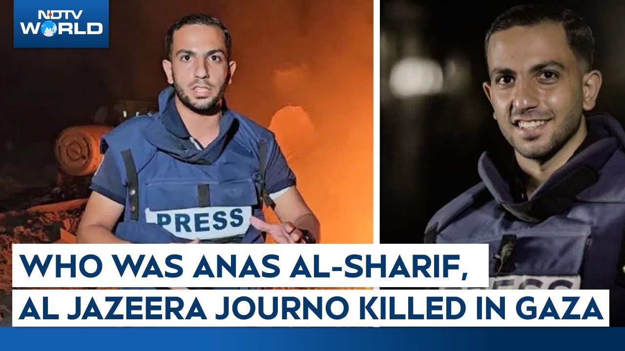 Al Jazeera Journalist Killed | Who Was Anas Al-Sharif, Journo Killed In Israeli Strikes In Gaza