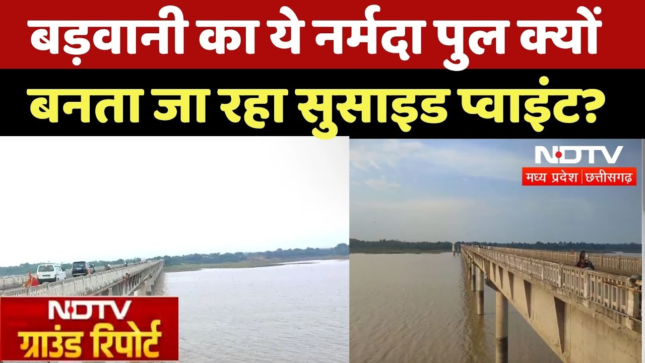 Badwani News: आए दिन लोग यहां से लगाते हैं छलांग! मौत का पुल बना Badwani का Narmada पुल? | MP News Badwani News: आए दिन लोग यहां से लगाते हैं छलांग! मौत का पुल बना Badwani का Narmada पुल? | MP News